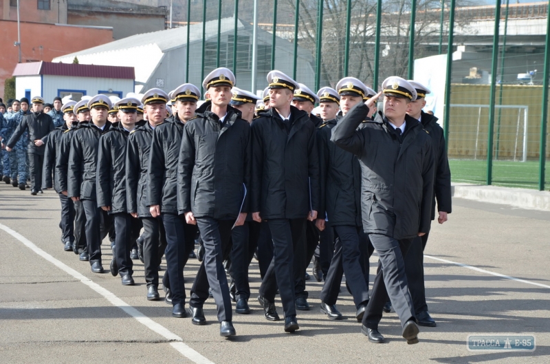 Выпуск старшин ВМС Украины состоялся в Одессе. Фото