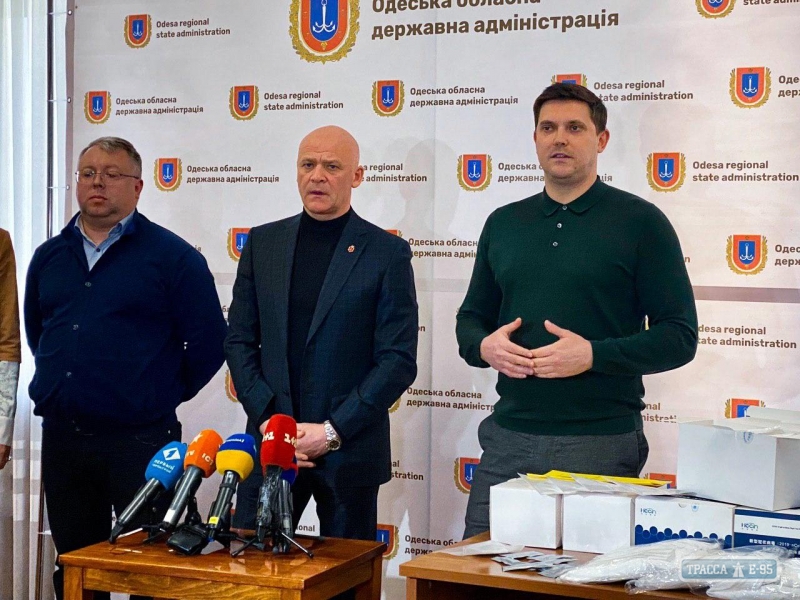 Все районы Одесской области получили тесты на коронавирус