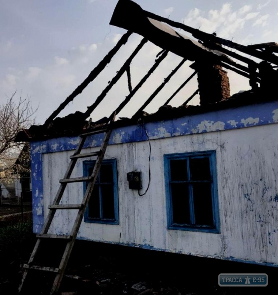 Мужчина погиб на пожаре в Одесской области