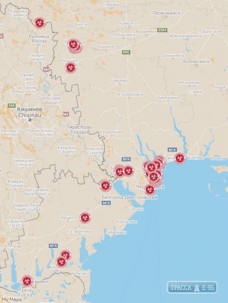 Первый случай COVID-19 выявили в Любашевском районе Одесской области. ОБНОВЛЕНО