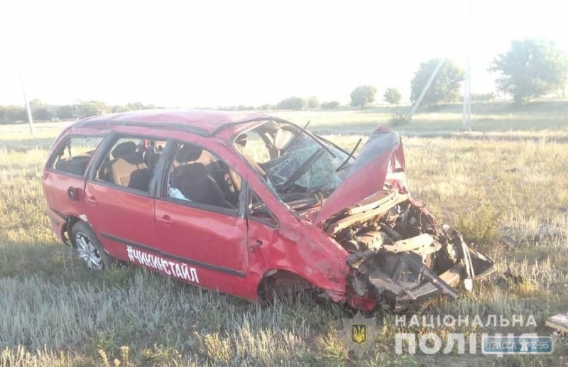 Водитель погиб в аварии на юге Одесской области