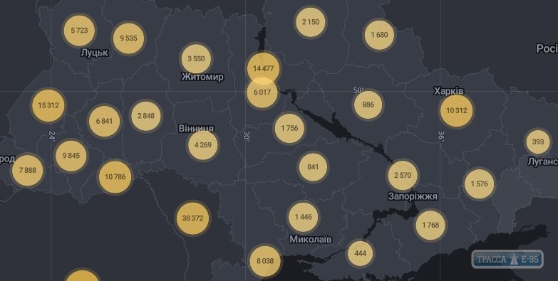 225 случаев коронавируса выявлены за сутки в Одесской области 