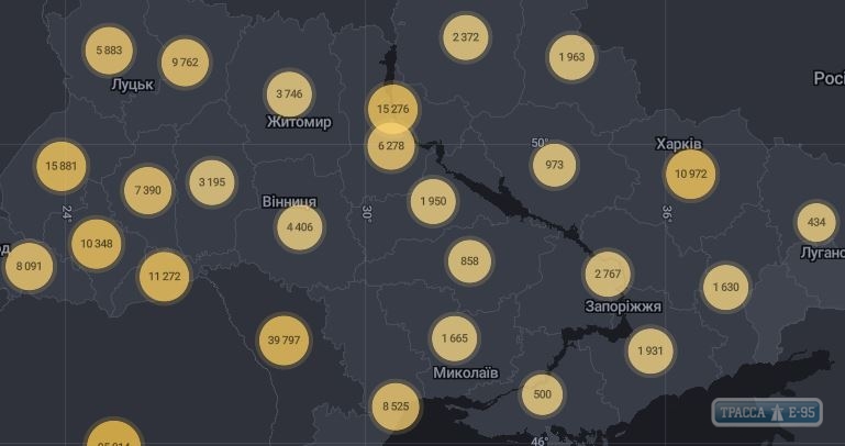 145 случаев коронавируса выявлены за сутки в Одесской области