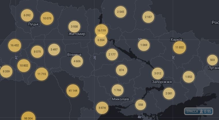 47 случаев коронавируса выявлены за сутки в Одесской области