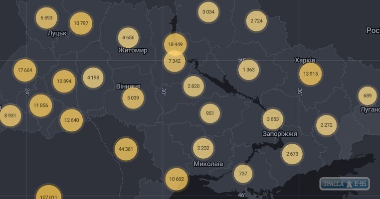 Антирекорд: 325 случаев коронавируса выявлены за сутки в Одесской области