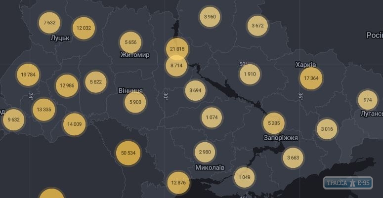 142 случая коронавируса выявлены за сутки в Одесской области