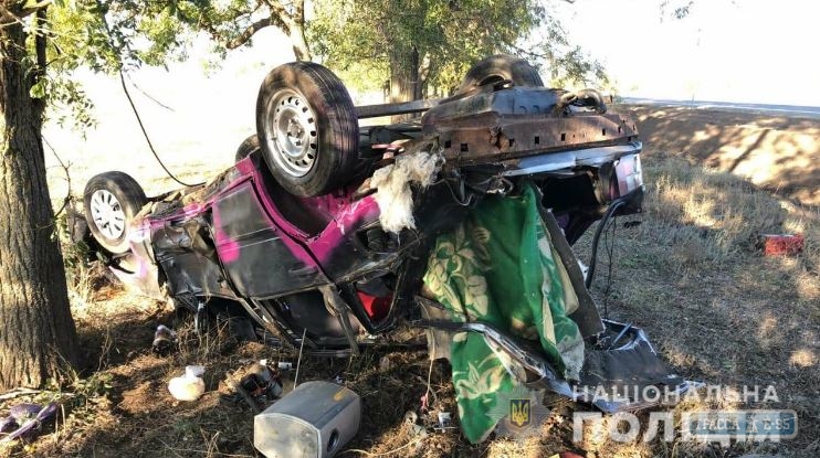 Водитель погиб в Одесской области, не справившись с управлением автомобилем