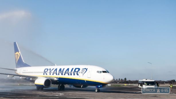 Ryanair отправила первый рейс из Одессы в Дюссельдорф