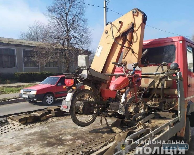 Полиция Одесской области начала проверку водителей мототранспорта