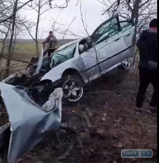 Водитель погиб в ДТП под Одессой