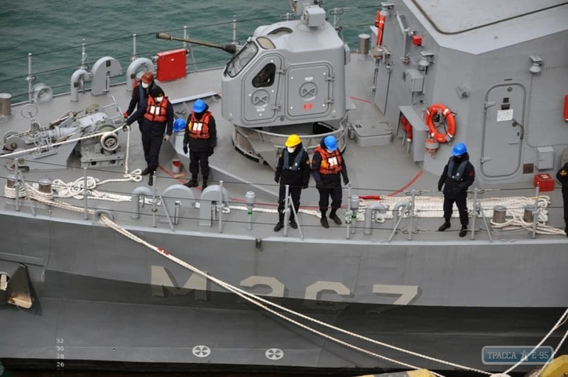 Корабли противоминной группы НАТО зашли в Одесский порт