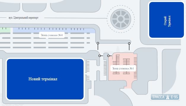 Одесский аэропорт вернет возможность бесплатного подвоза пассажиров автотранспортом