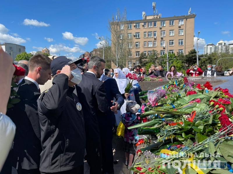 Полиция 9 мая не зафиксировала серьезных нарушений в Одесской области . Видео