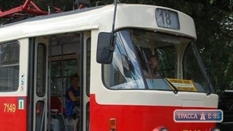 Трамвайный маршрут №18 возобновил работу в Одессе. Видео 