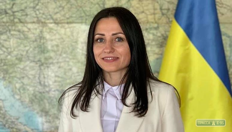 Впервые в Украине женщина возглавила морской порт