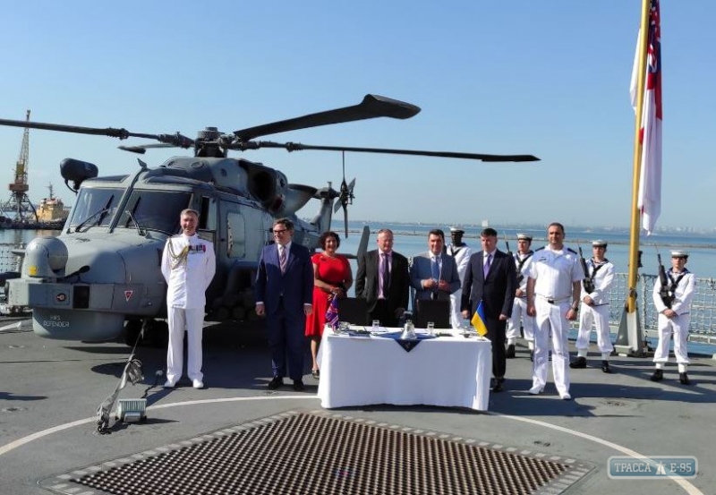 Украина и Великобритания договорились в Одессе о морском партнерстве 