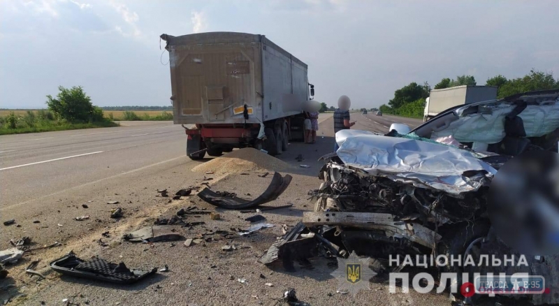 Водитель погиб под Одессой на киевской трассе