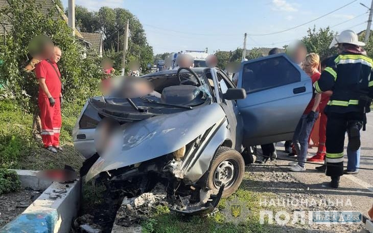 Трое полицейских погибли в Одесской области. Видео