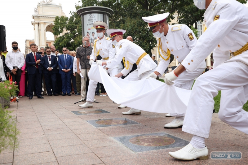 Аллея Звезд Одессы пополнилась тремя именами. Фото