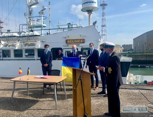 Бельгия передала Украине научно-исследовательское судно «Бельгика»