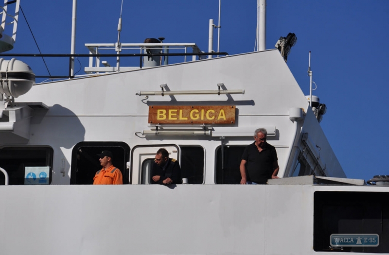 Научно-исследовательское судно «Бельгика» прибыло в Одессу (фото)