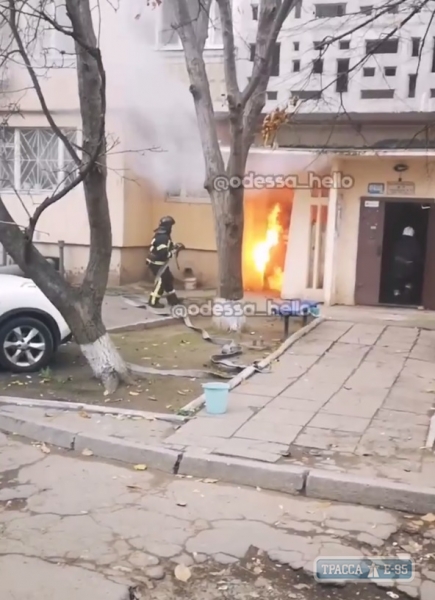 Два пожара произошли утром в многоэтажках Одессы ОБНОВЛЕНО