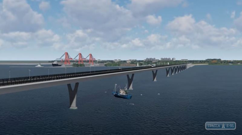 Архитекторы представили концепцию экономичного моста через Днестровский лиман. Видео