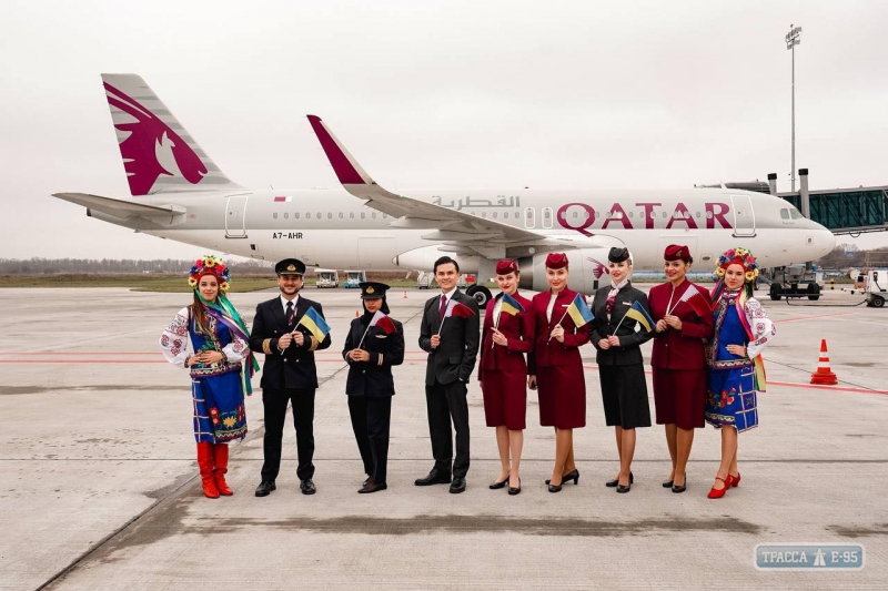 Авиакомпания Qatar Airways начала полеты в Одессу 