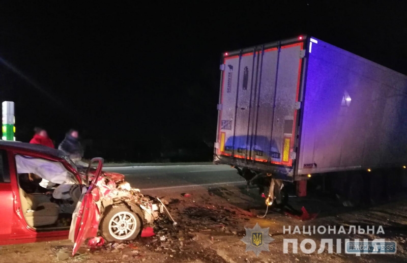Водитель погиб на трассе Одесса-Рени, наскочив на «островок безопасности»