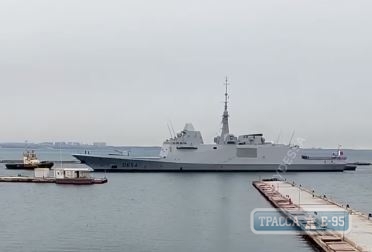 Новейший французский фрегат зашел в Одессу