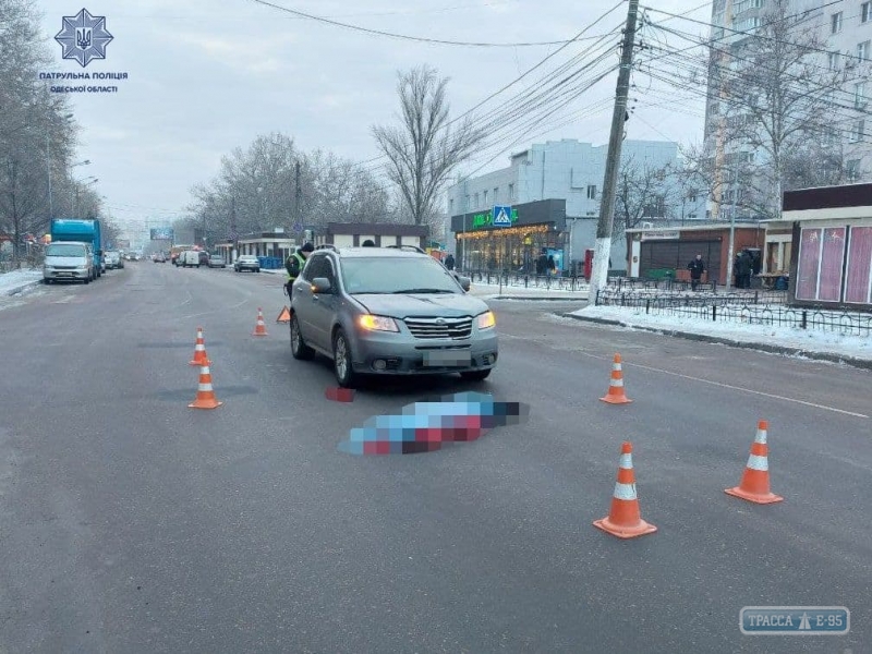 Автомобиль утром убил женщину в Одессе