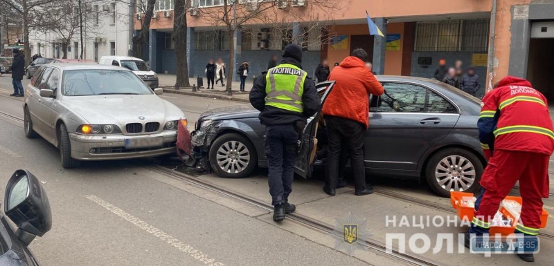 Водитель умер за рулем в центре Одессы