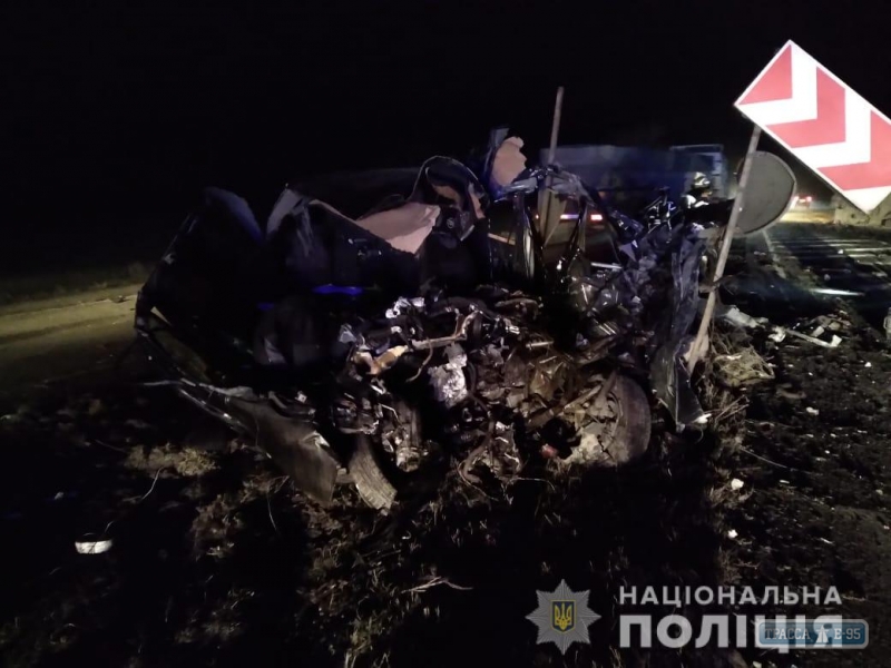 Три человека погибли в аварии на трассе Одесса-Николаев. Видео