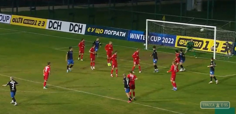 Черноморец в третьем матче подряд упустил победу на последней минуте. Видео