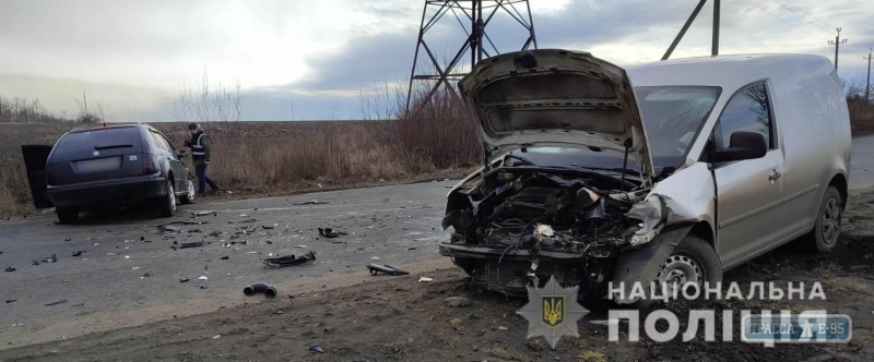 Четыре человека травмировались в ДТП в Одесской области