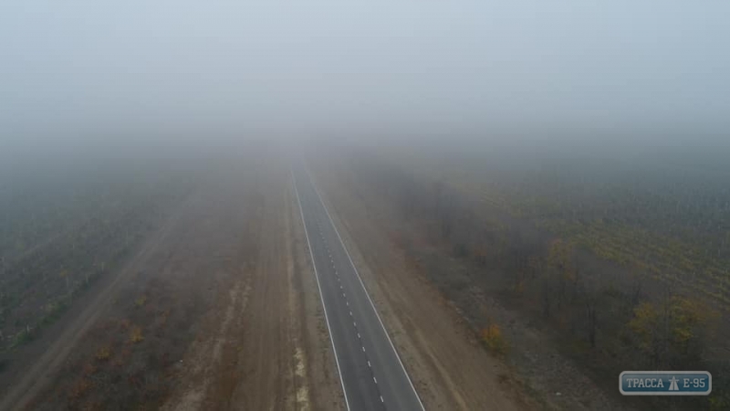 Туман затруднил движение на дорогах Одесской области