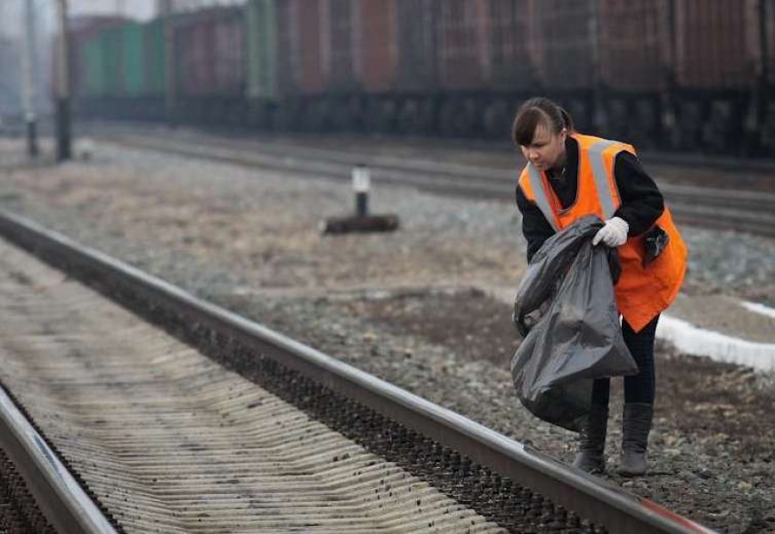 Одесская железная дорога потратит 11 млн. гривен на уборку