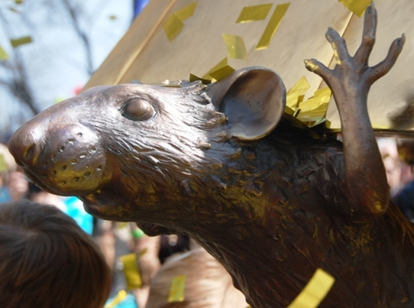 Одесский Сад скульптур пополнился музейными крысами (фото, видео)