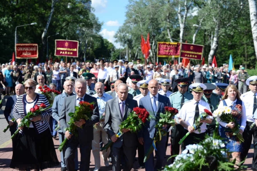 Одесситы почтили память погибших в Великой Отечественной войне (фото)