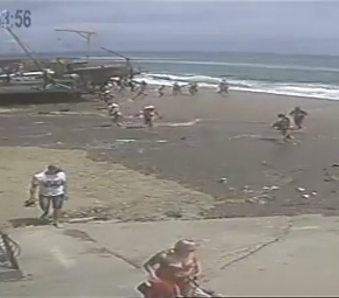 Одесское цунами возникло в 100 метрах от берега (видео)