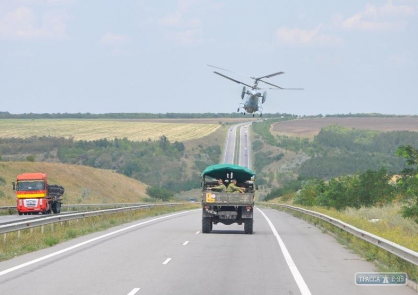 На севере Одесской области идут военные учения (фото)