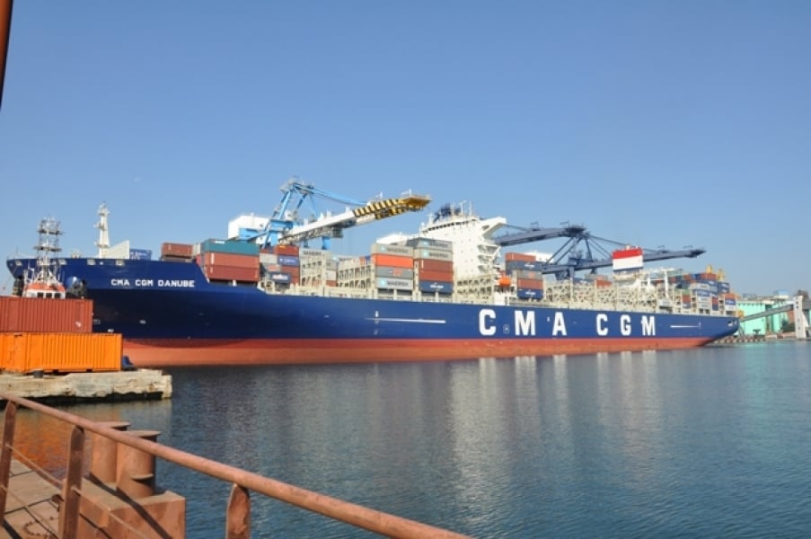 Одесский порт принял самый большой контейнеровоз, который когда-либо заходил в Черное море