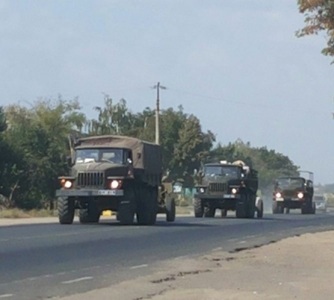 Противотанковое подразделение ВМС Украины проводит учения в Одесской области (фото)