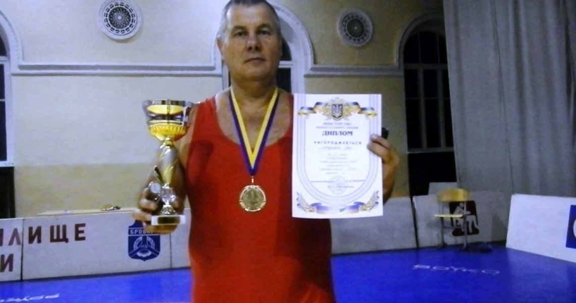 Известный морж Придунавья стал чемпионом Украины по греко-римской борьбе