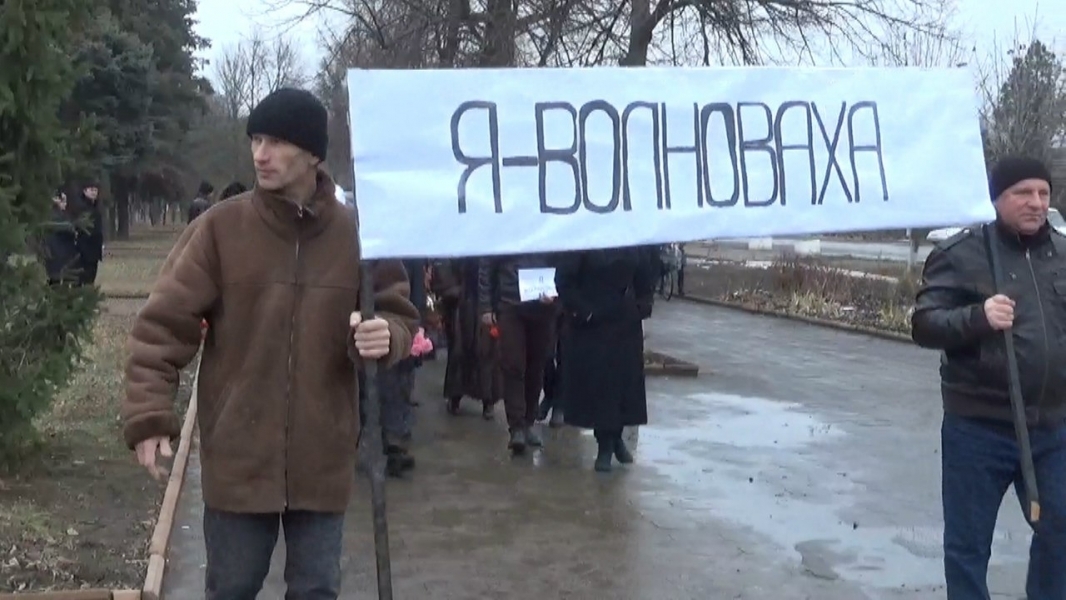 Жители поселка Ширяево Одесской области почтили память погибших под Волновахой