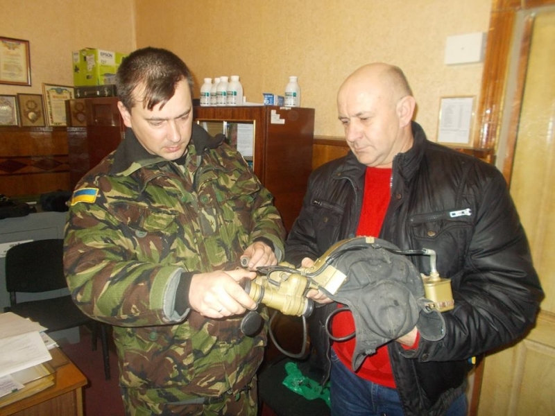 Фермер из Березовского района Одесской области подарил бойцам АТО прибор ночного видения