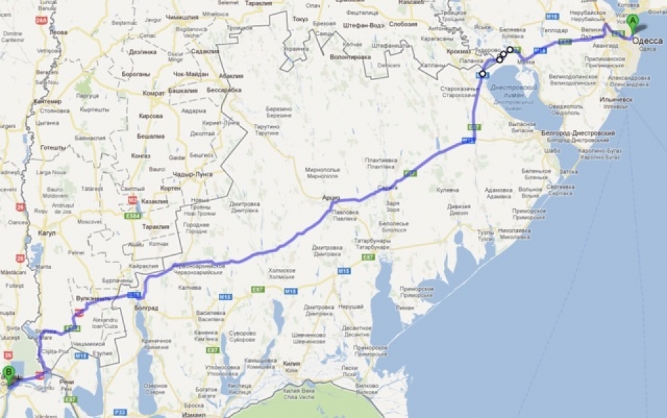 Движение по автодороге Одесса – Рени возобновлено
