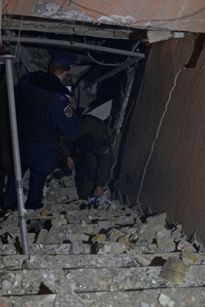Взрыв на Большой Арнаутской в Одессе серьезно повредил атакованный подвал (фоторепортаж)
