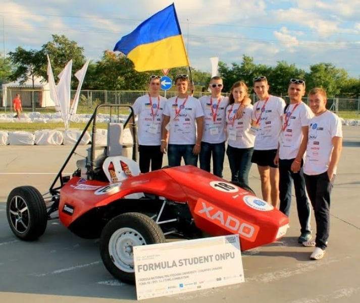Одесские студенты, создавшие гоночный болид, поедут на чемпионат мира (фото)