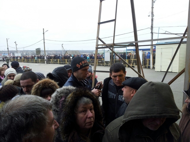 Жители Приднестровья массово закупают продовольствие в Одесской области (фото)